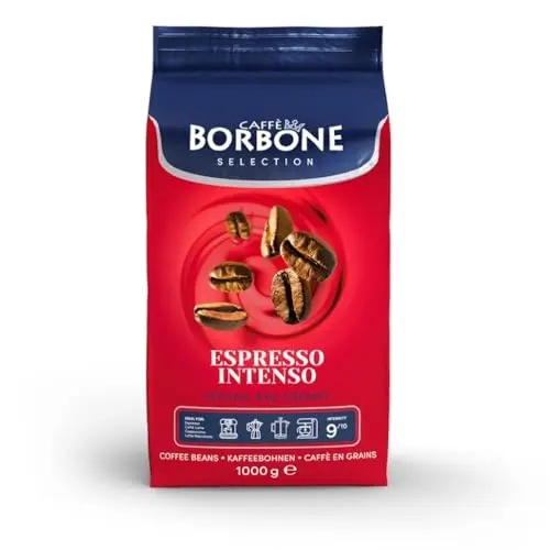Caffe Borbone Espresso Intenso whole bean coffee bag
