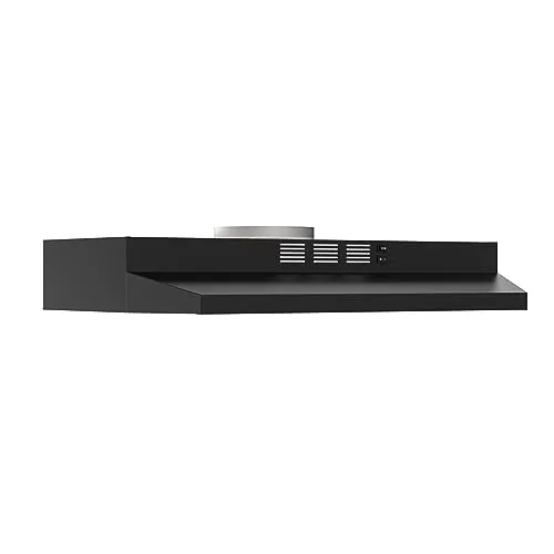 FIREGAS black under cabinet range hood with sleek design