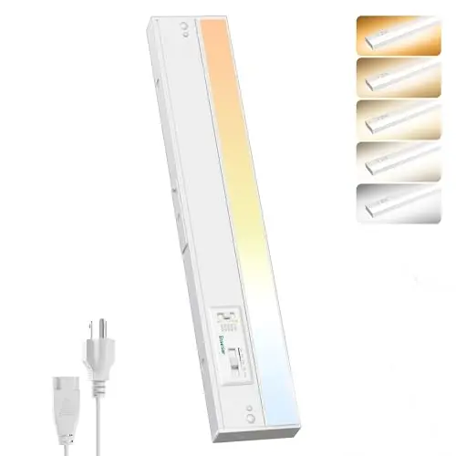 Ensenior hardwired LED under cabinet light bar