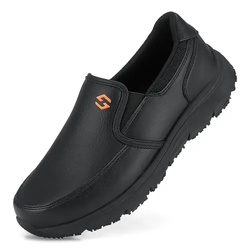 HISEA waterproof non-slip kitchen shoes for men