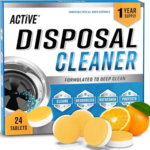 ACTIVE garbage disposal cleaner foaming tablets