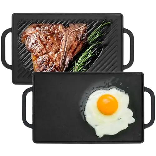 GasSaf small cast iron griddle for outdoor use