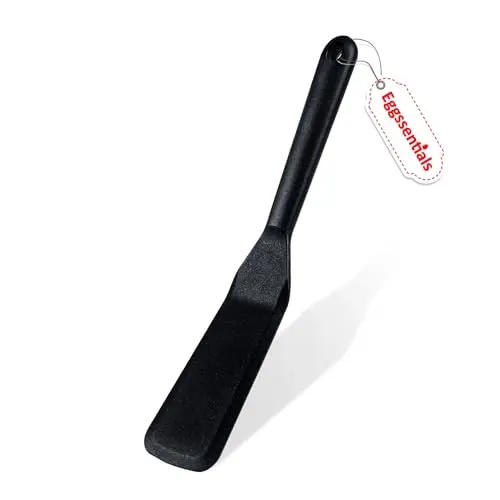 Eggssentials heat-resistant egg spatula in black