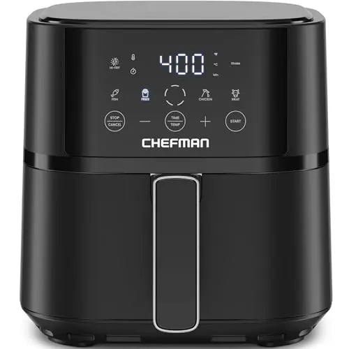 Chefman 4-quart air fryer with digital touchscreen
