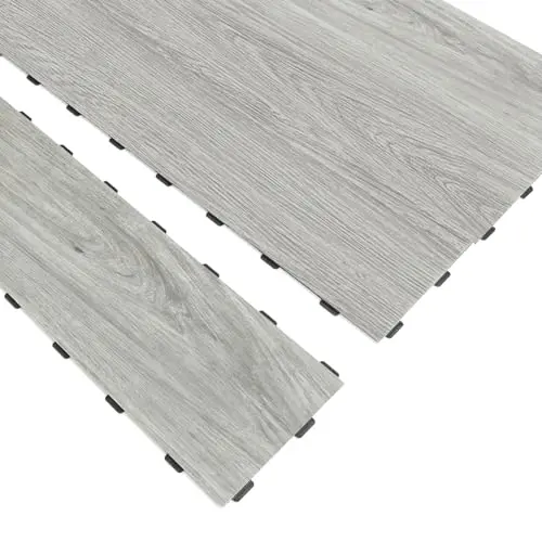Art3d interlocking luxury vinyl flooring planks in venice ash wood finish
