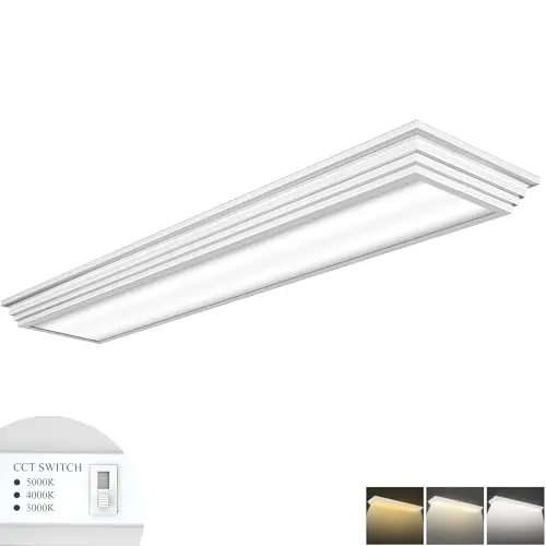 FAITHSAIL 4-foot LED wraparound light fixture for ceiling mount