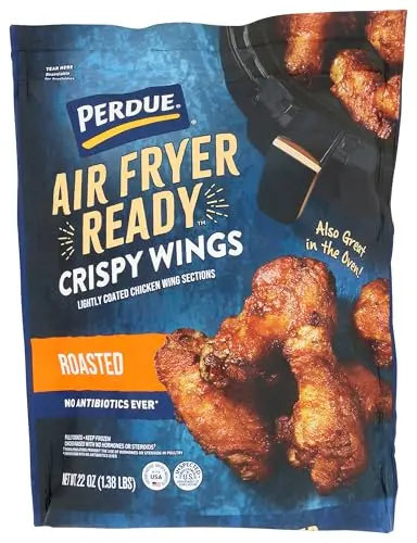Perdue Roasted Crispy Chicken Wings in frozen packaging