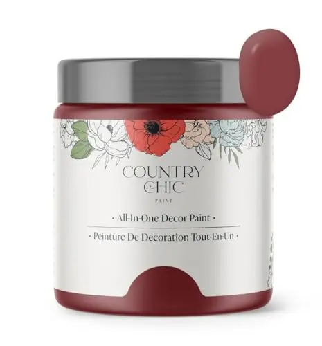 Country Chic Cranberry Sauce chalk paint can