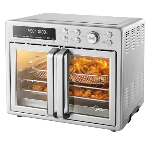 Midea Flexify French door air fryer oven with LED display