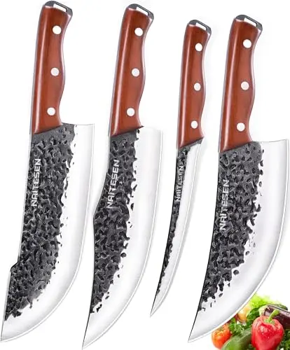 Naitesen 4-piece kitchen knife set in gift box