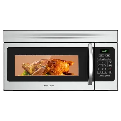 ThermoMate over-the-range microwave with one-touch controls and LED lighting
