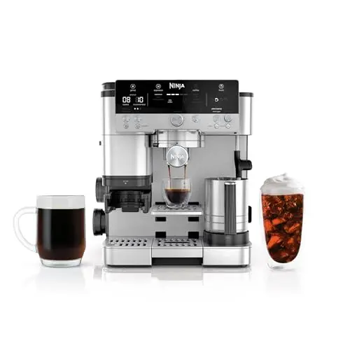 Ninja ES601 espresso and coffee maker with integrated grinder