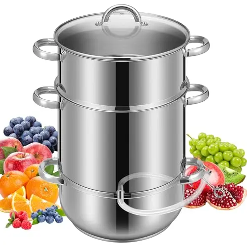 VIVOHOME stainless steel steam juicer extractor