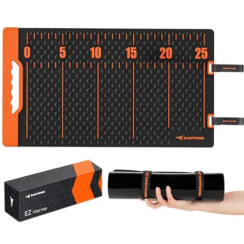 KastKing EZ Fillet fish cutting mat with anti-slip surface and built-in measuring ruler