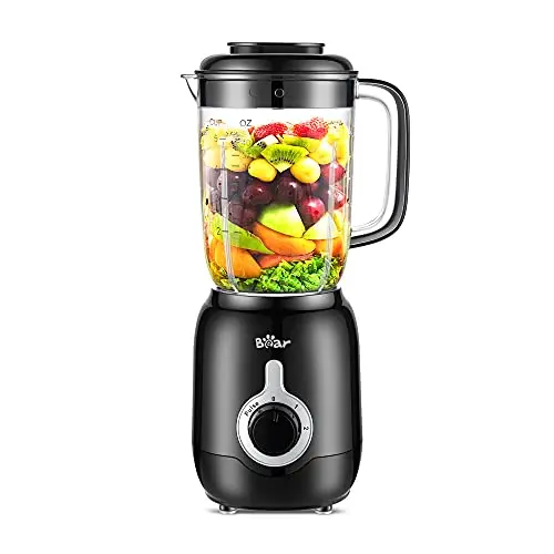 Bear Blender with 40oz cup and autonomous clean function