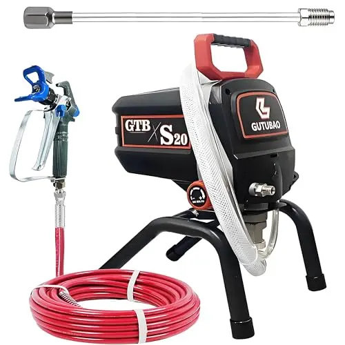 GUTUBAO S20 airless paint sprayer for interior and exterior cabinet painting