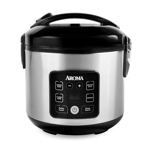 AROMA CoreCoat digital rice cooker with ceramic non-stick pot