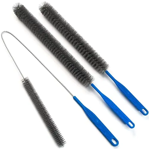 Cuitrent flexible drain cleaning brush