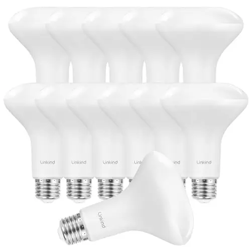 Linkind BR30 LED recessed light bulb in soft white