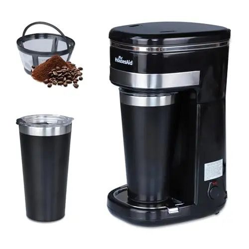 HousesAid Single Serve Coffee Maker with compact design