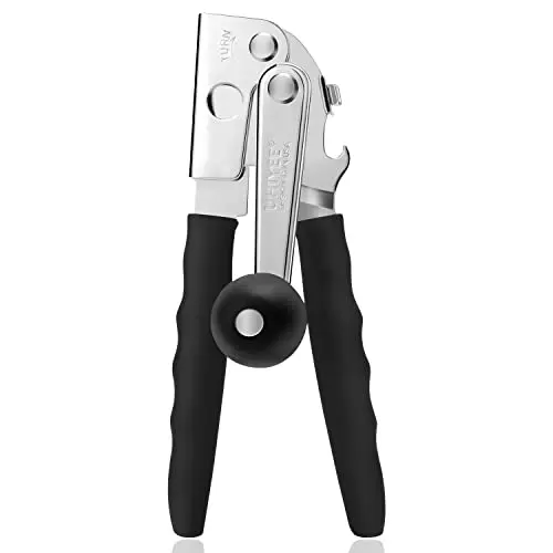UHIYEE Commercial Can Opener with extra-long handles for large cans
