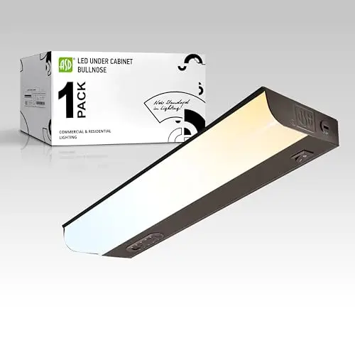 ASD hardwired under cabinet lighting with adjustable color temperature