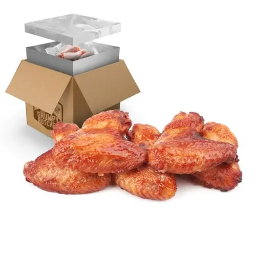 Grumpy Butcher Fully Cooked Jumbo Chicken Wings air fryer ready