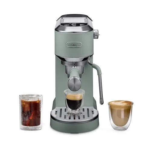De'Longhi Dedica Duo compact espresso machine with cold brew function