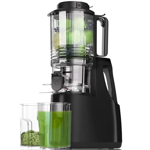 Floisdace cold press juicer with 6.5-inch feed chute