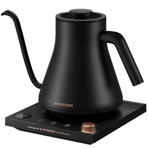 INTASTING professional gooseneck electric kettle with temperature control