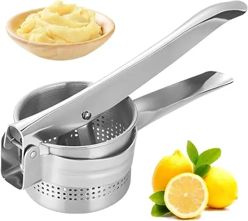 XIYOUI stainless steel manual citrus juicer with ergonomic grip