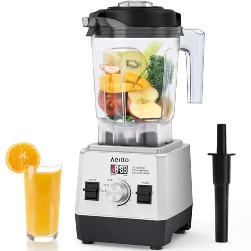 Aeitto Blender with LED display and large pitcher