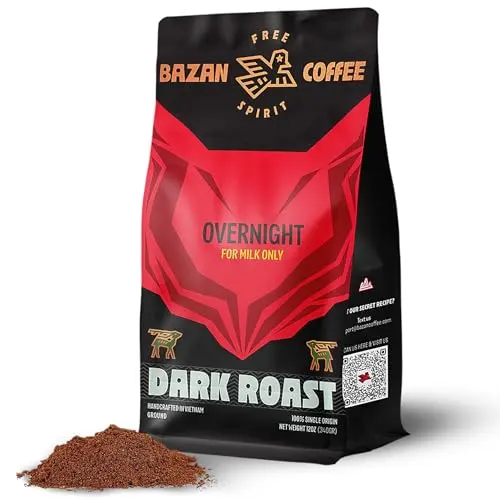 BAZAN COFFEE Vietnamese Strong Ground Coffee bag