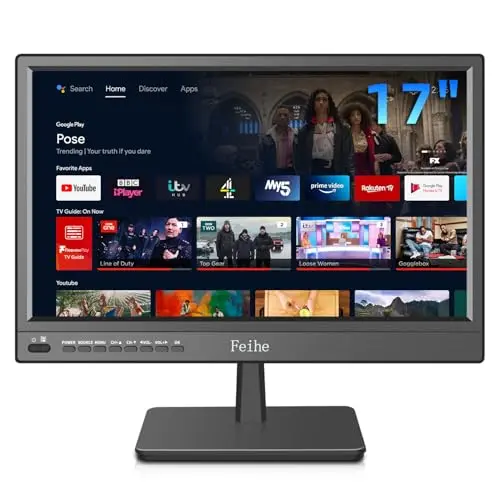 Feihe 17 inch smart TV with Android system and portable design