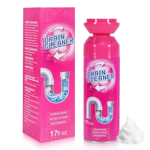 Nhtrg foaming drain cleaner canister