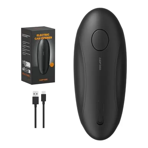 AidFree automatic electric can opener with USB-C charging port