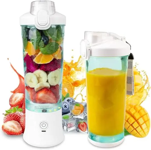 UPMSX cordless portable blender with LED lights