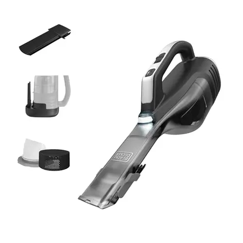 BLACK+DECKER dustbuster reveal handheld vacuum with LED light illumination