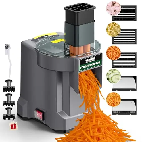WantJoin electric vegetable chopper with shredding capabilities